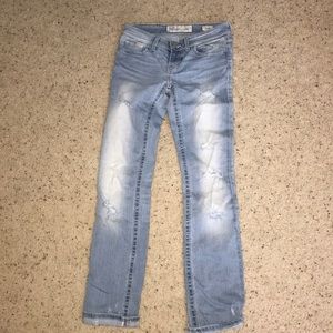 BKE light colored jeans